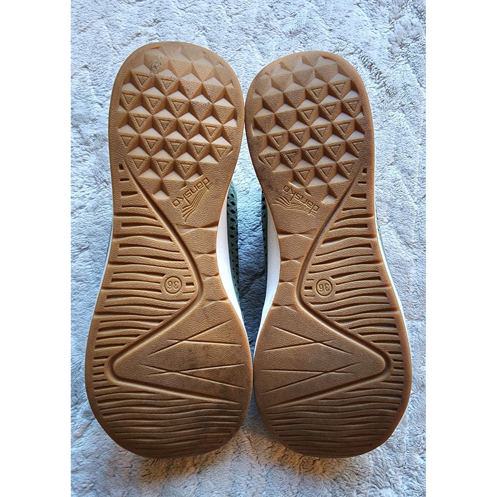 Dansko Charlie Sage Green Suede Perforated Lace Up Walking Shoes Womens Size 36 - Picture 10 of 10
